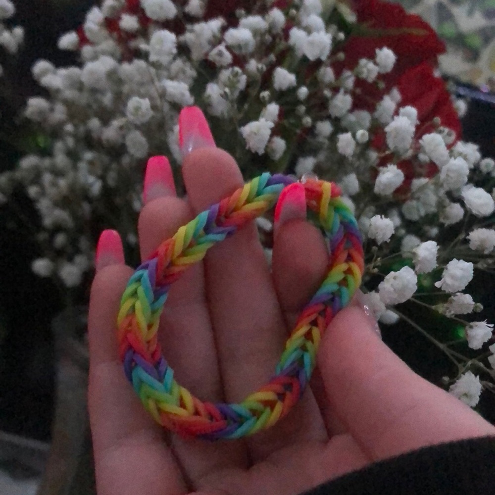Rainbow bracelet